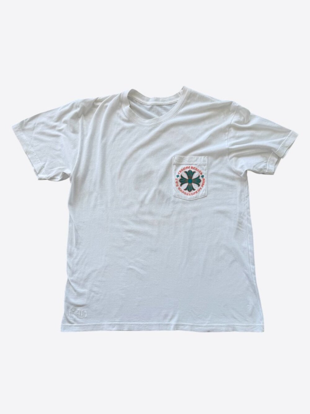 Chrome Hearts White, Orange & Green Miami Exclusive T-Shirt